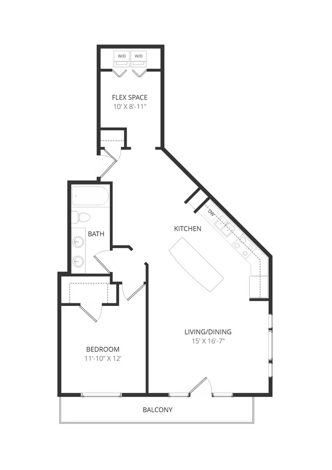 Floorplan - Lofts at Watters Creek Apartments