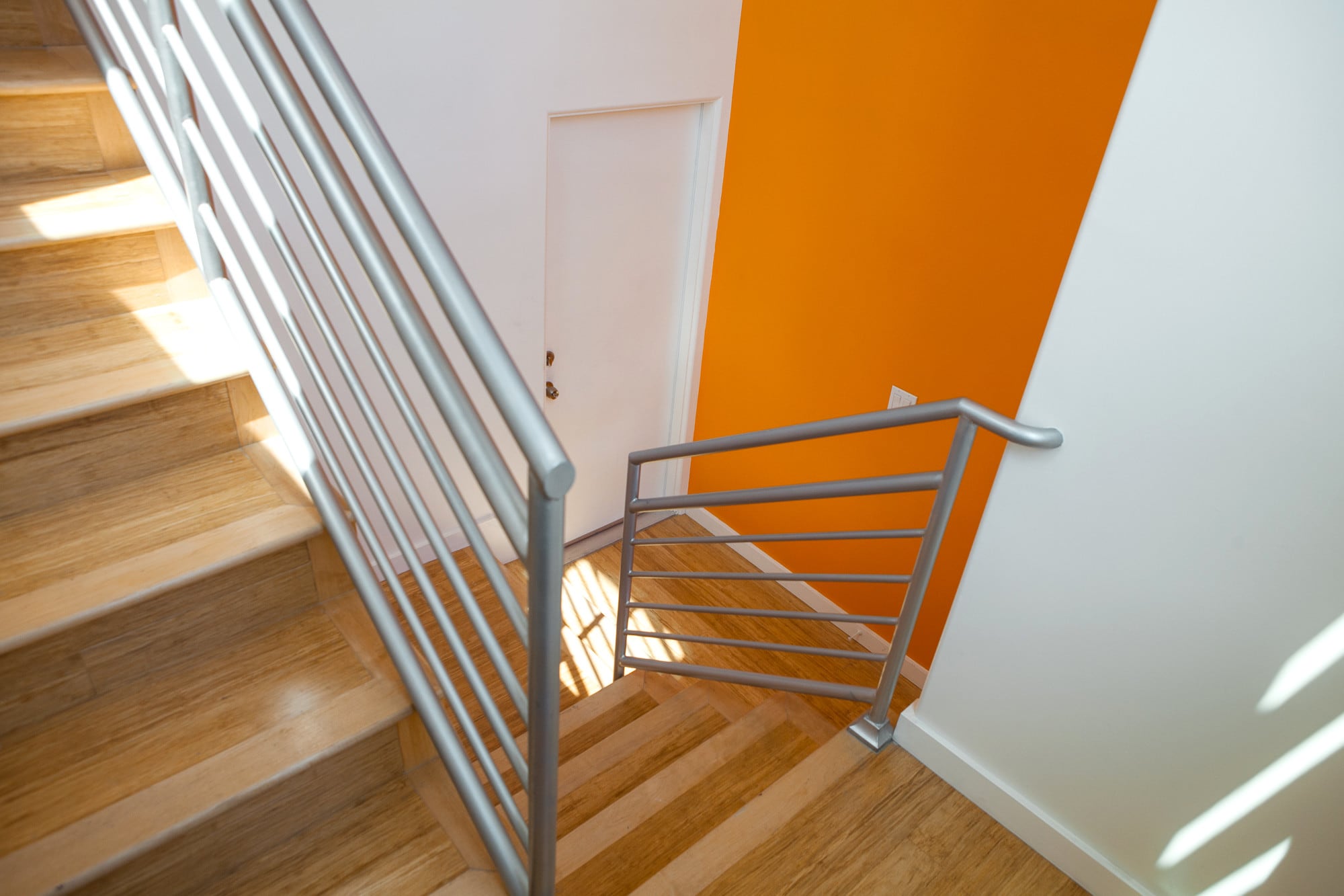 Entrance Staircase Looking Down - 741 Wilcox Ave