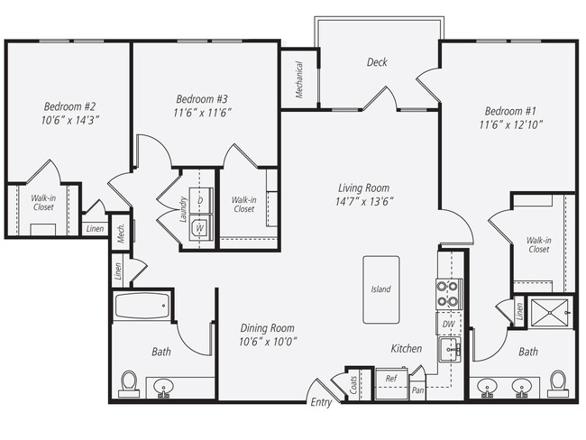 Floorplan - The Grove Somerset