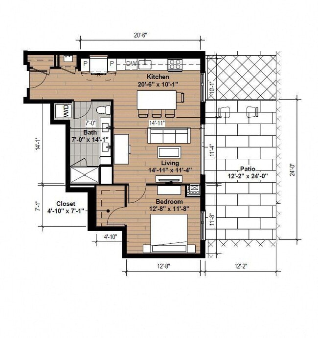 Floorplan - Life Time Living Burlington