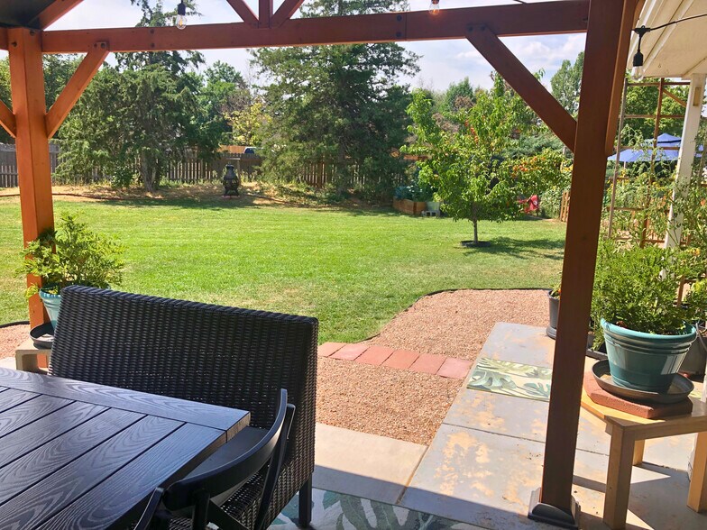 Back yard - 1220 Alpine Pl