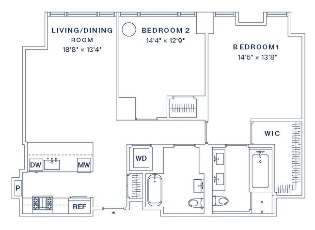 Floorplan - 222 W 80 Street