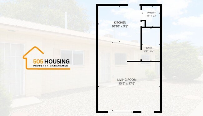 Building Photo - Large Move-In Ready Studio Apartment Near Kirtland AFB