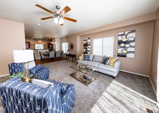 Building Photo - Cute End Unit 3 Bedroom Townhome in Lorson Ranch Next to Open Space