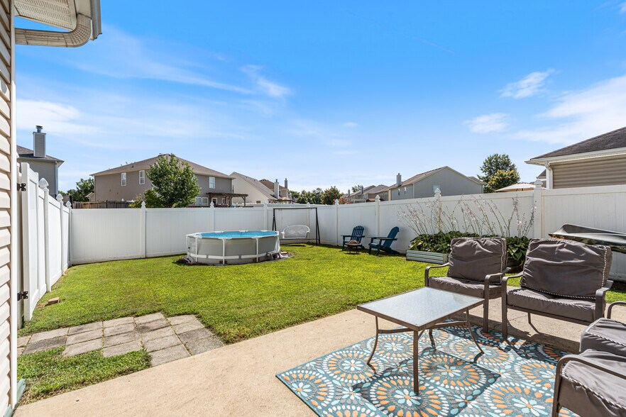 Backyard view from back door. *pool is removed - 3636 Blaze Dr