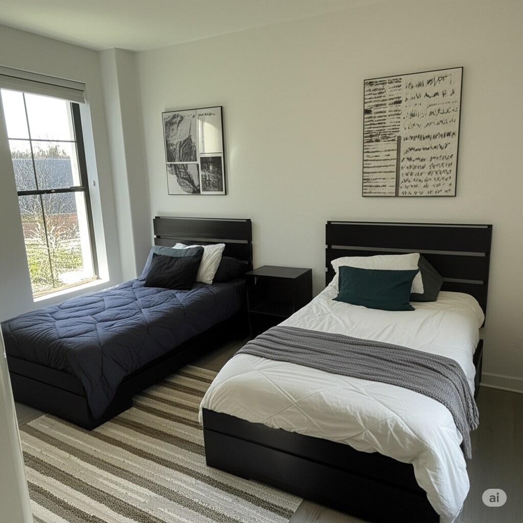 Staged Bedroom 2 - 243 N West St