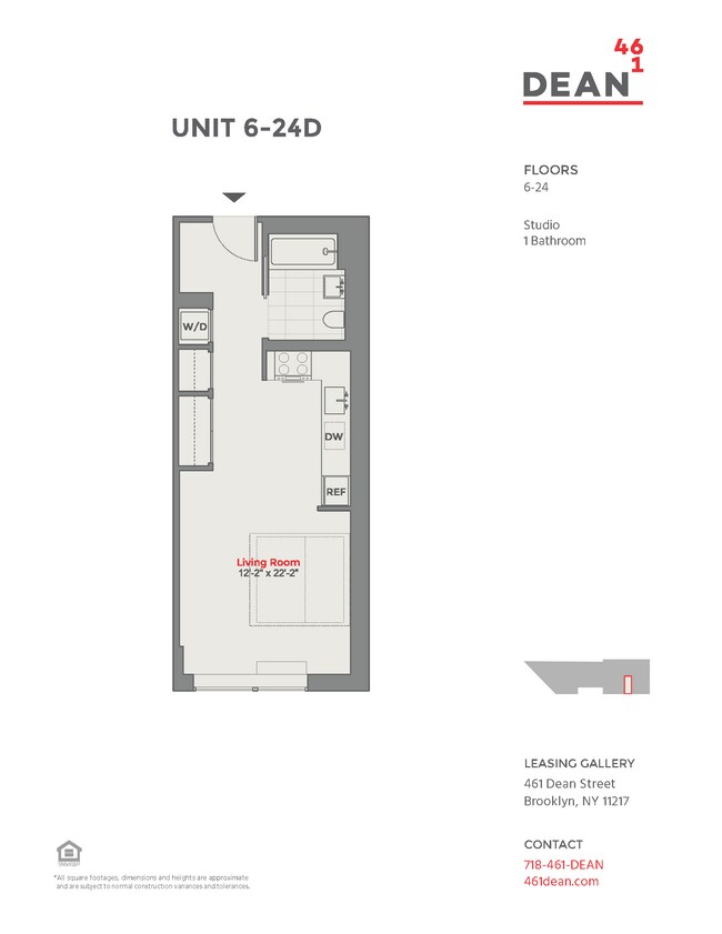 Floorplan - 461 Dean