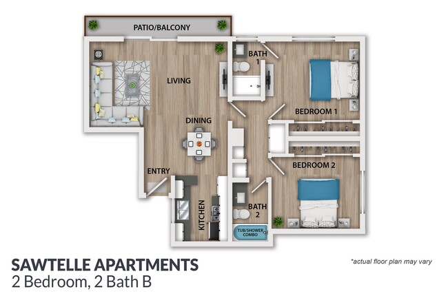 Floorplan - Sawtelle Apartments