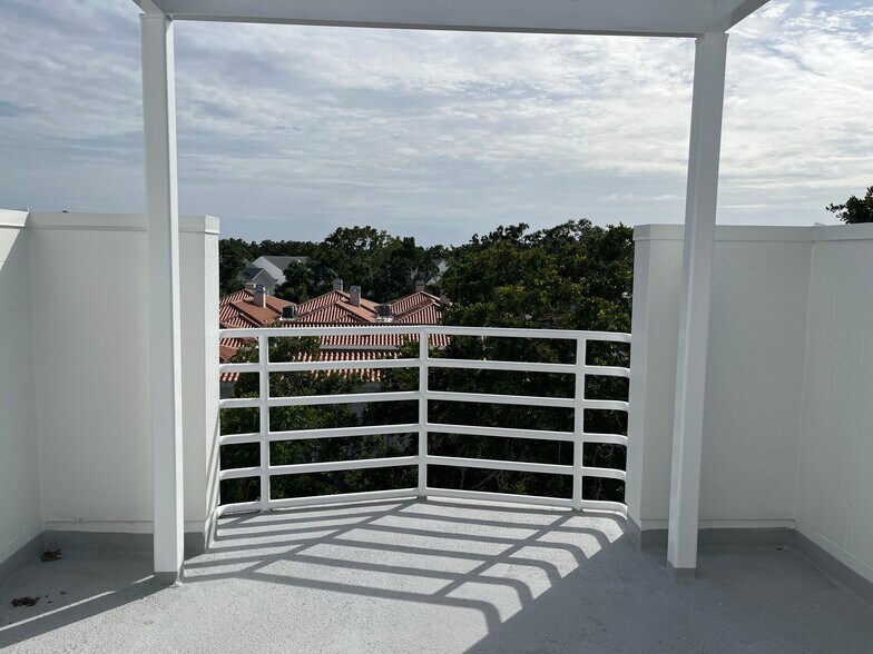 Rooftop patio - 4950 Bayshore Blvd