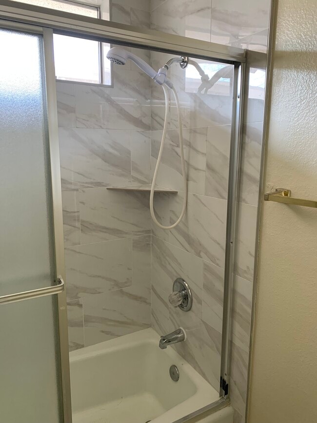Marble Stone in shower - 1427 Saltair S Ave