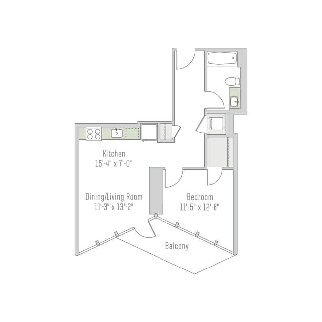 Floorplan - City Hyde Park