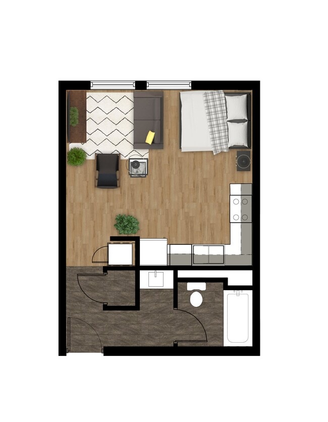 S2 Floor Plan - Besa Monona