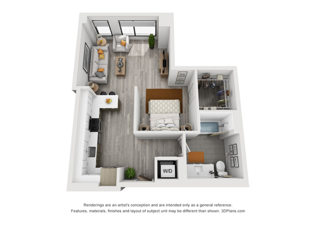 Floorplan - Residences at Addison Clark