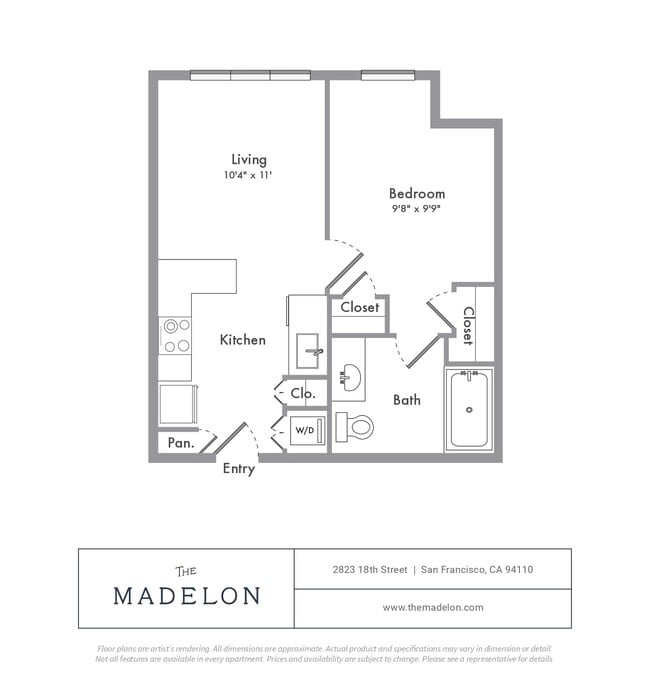 Floorplan - The Madelon