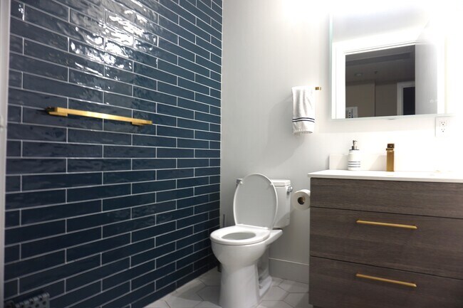 Guest bathroom - 631 Folsom St