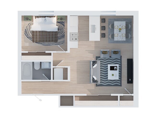 Floorplan - Colonial Flats