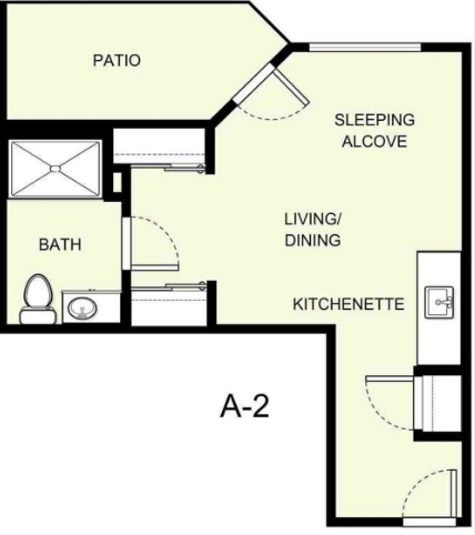 Floorplan - Asher Point Independent Living of Texarkana