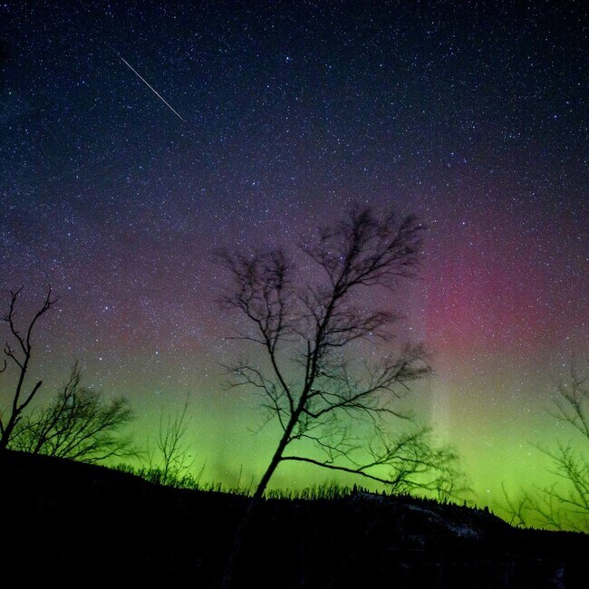 Northern Lights (taken from the property) - 6012 Highway 61