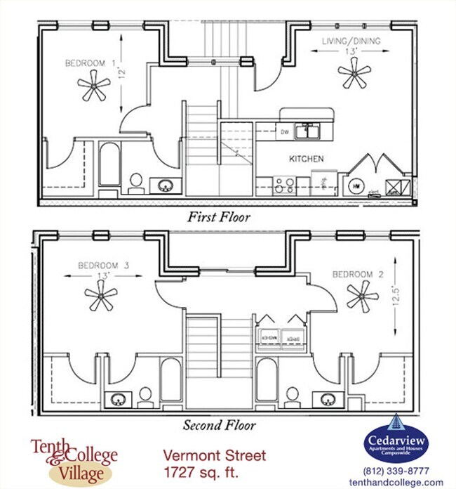 Floorplan - Tenth & College Village