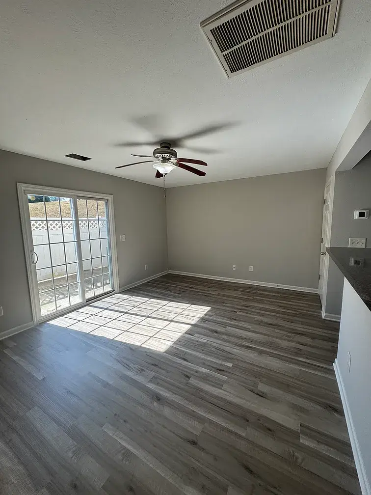 Living room with sliding door to private patio - 1961 Shaylin Loop