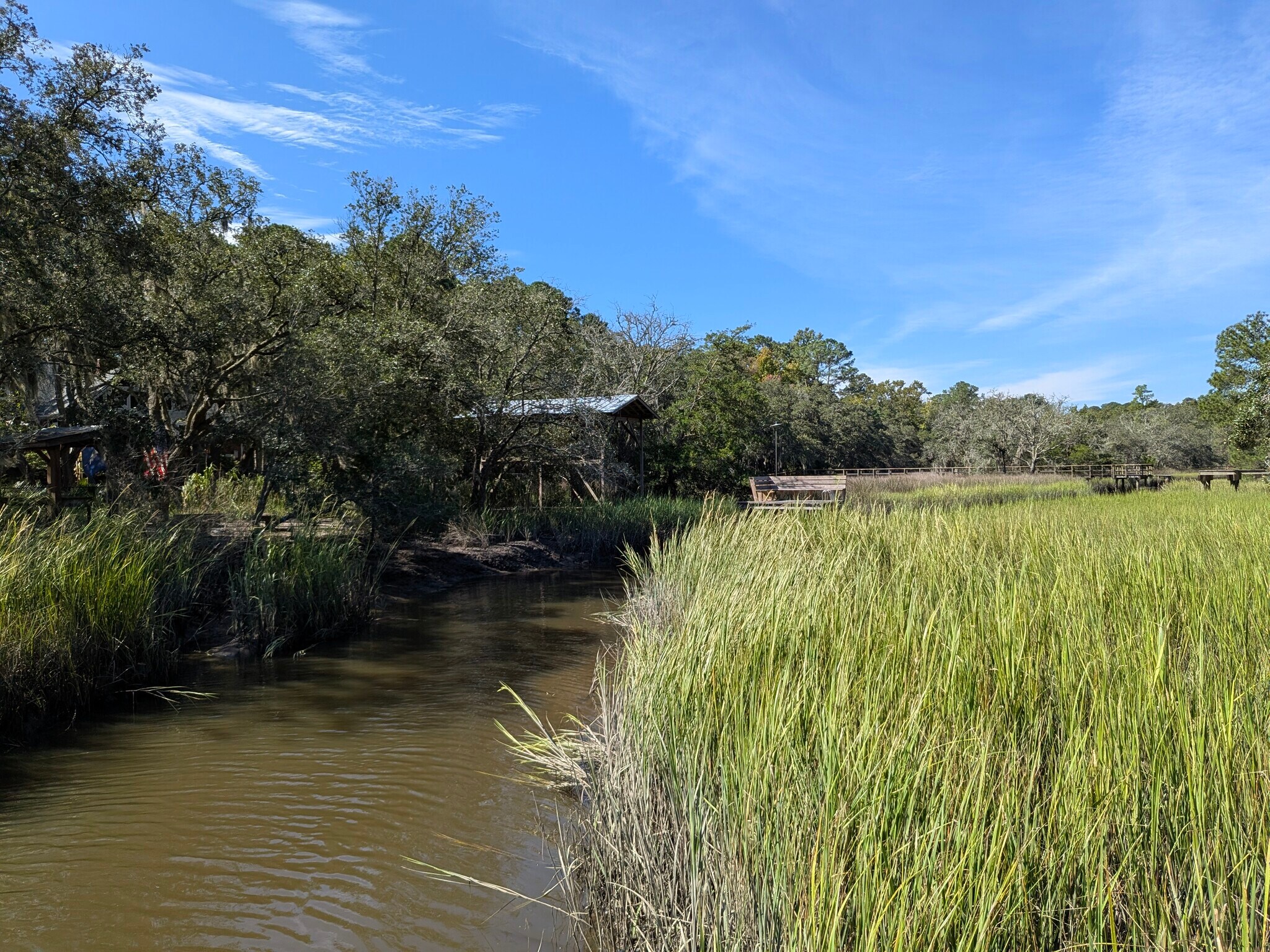 Burden Creek looking towards River Rd - 2735 Exchange Landing Rd