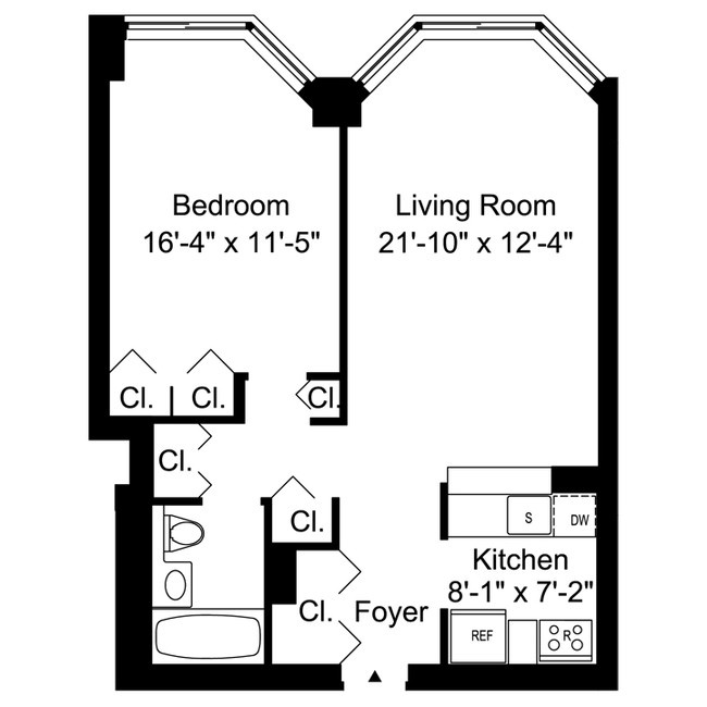 Floorplan - Paramount Tower