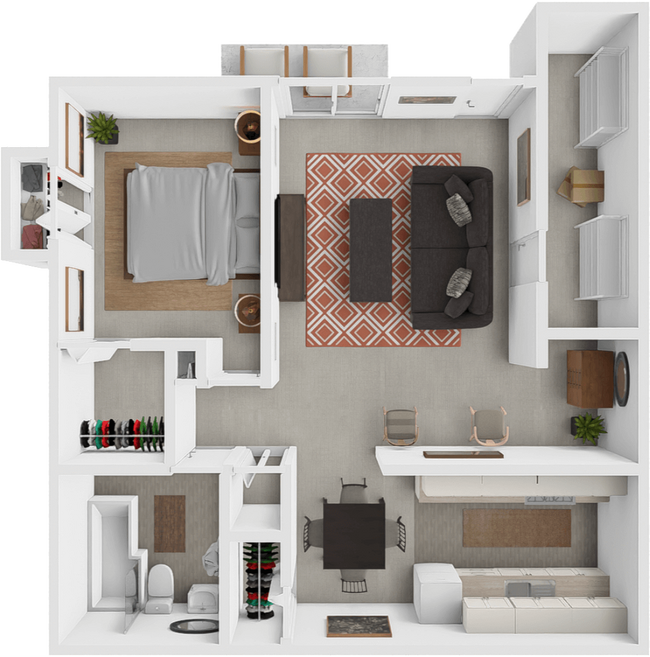 Floorplan - MacArthurs Lake Apartments