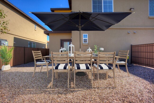 Townhome Backyeard - San Vicente Townhomes