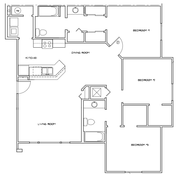 3BR/2BA - Stonecreek