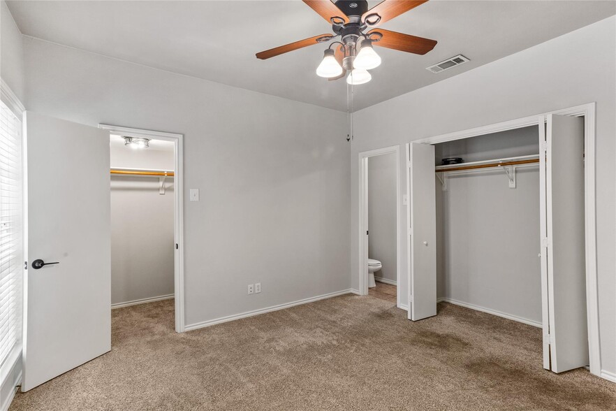 Bedroom with a walk-in Closet and additional Closet - 14277 Preston Rd