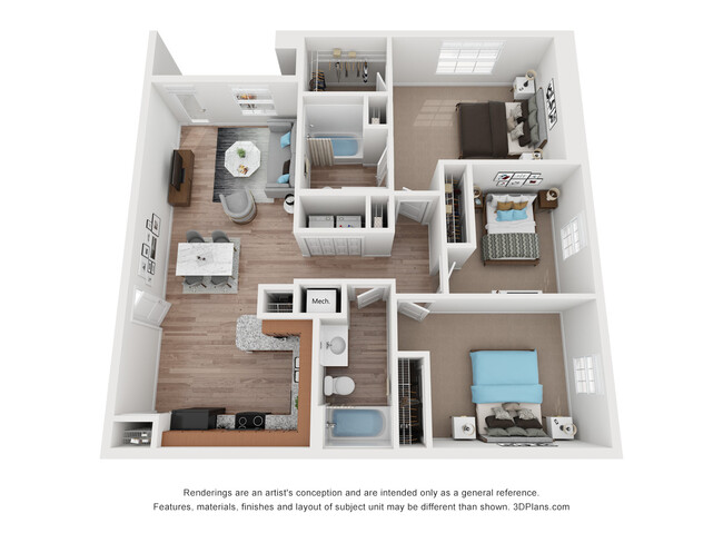 Floorplan - Meadowridge Apartments