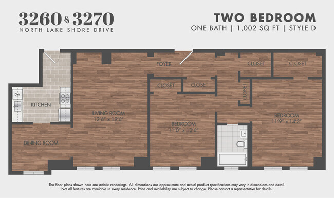 Floorplan - 3260-70 N Lake Shore Drive