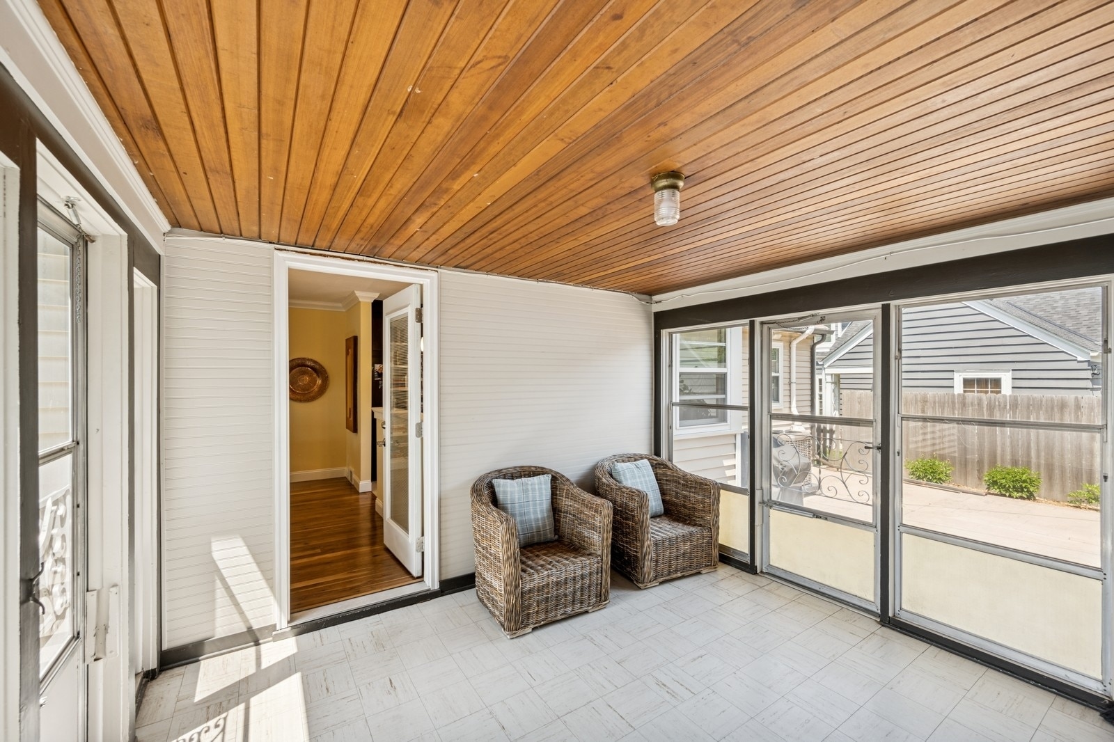 3-season screened porch - 5249 Abbott Ave S