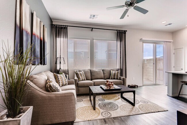 2 Bedroom Floor Plan - Avilla Lehi Crossing