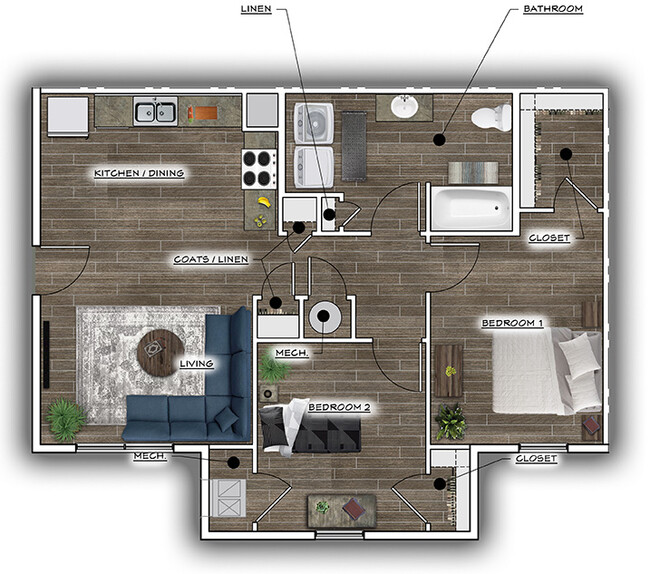 Floorplan - Montgomery Crossing