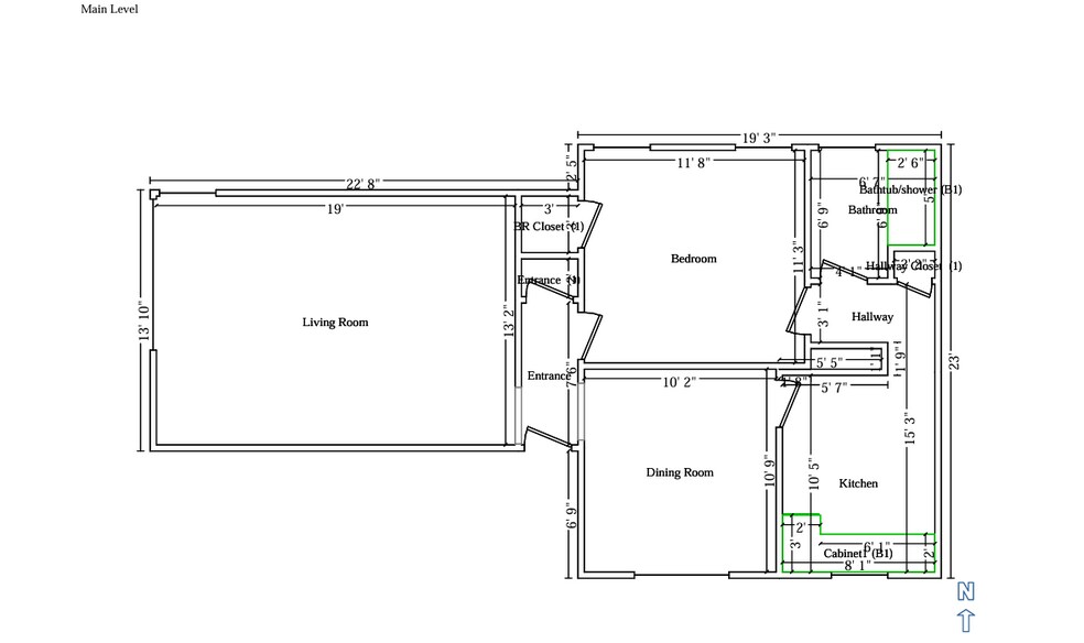 Layout - 6519 S Eberhart Ave