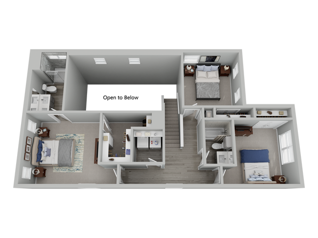 3x2.5 (K2) First Floor - Katy Legacy