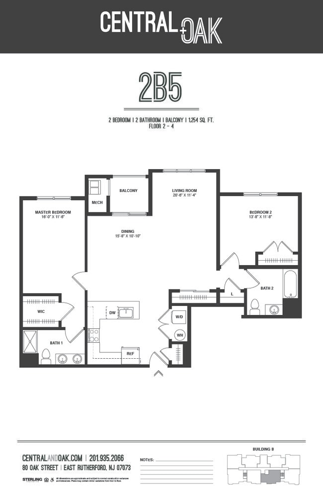 Floorplan - Central and Oak