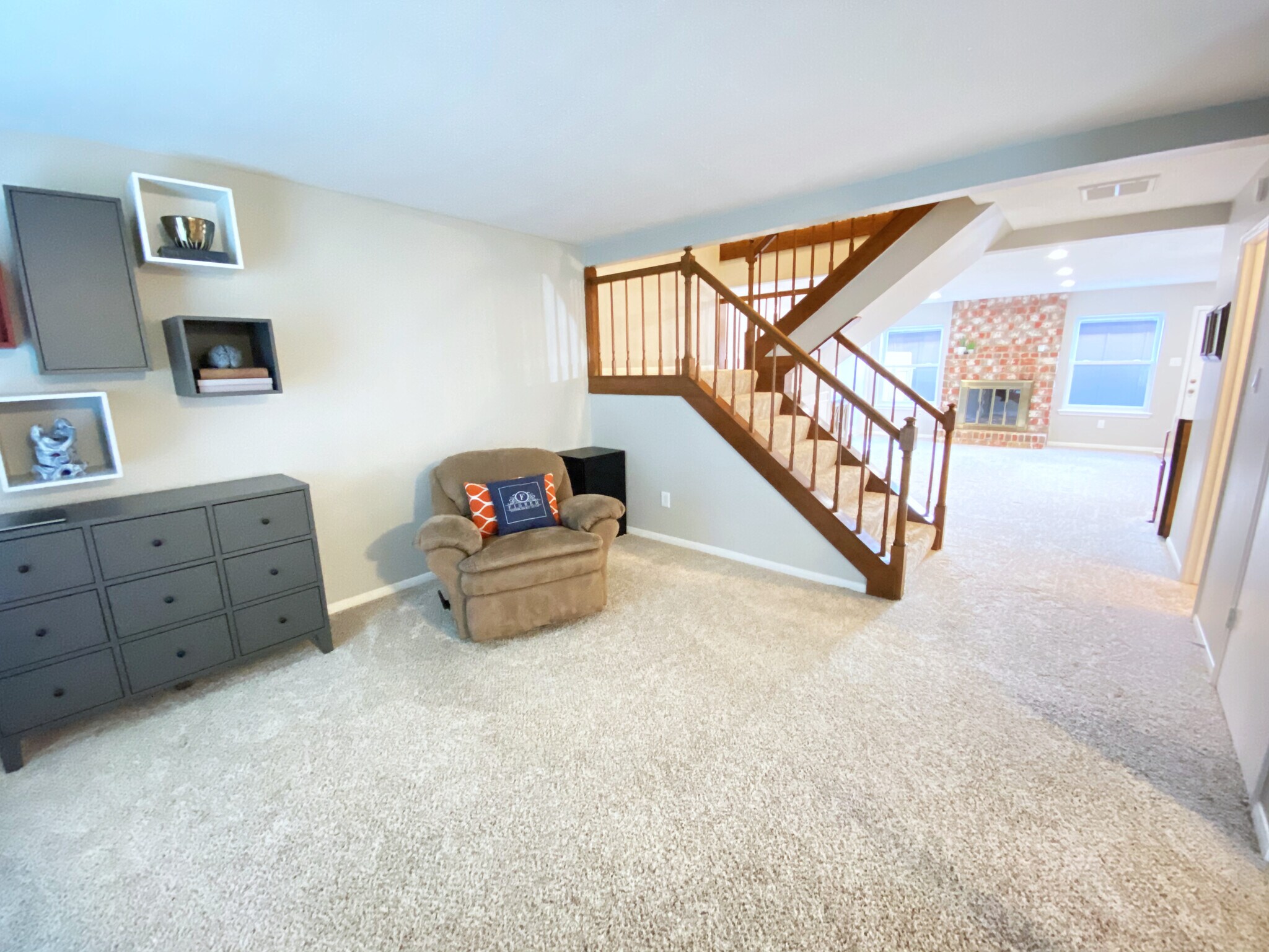 Walk through the front door to a spacious, homey house - 11744 S Kirkwood Rd