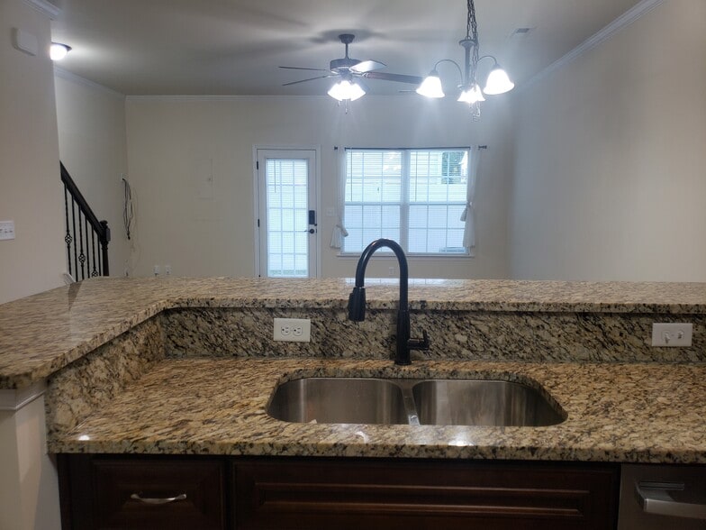 View from Kitchen into Family Room - 216 Astra Ln