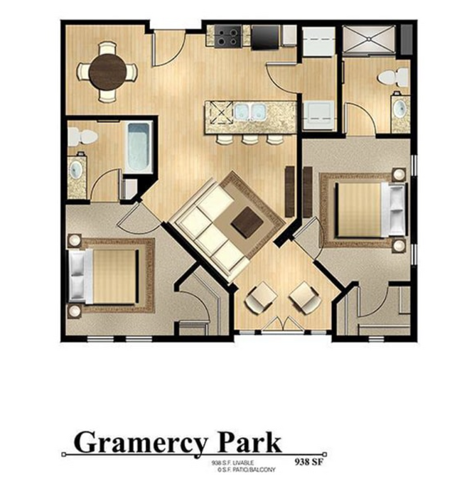 Floorplan - Level at Sixteenth