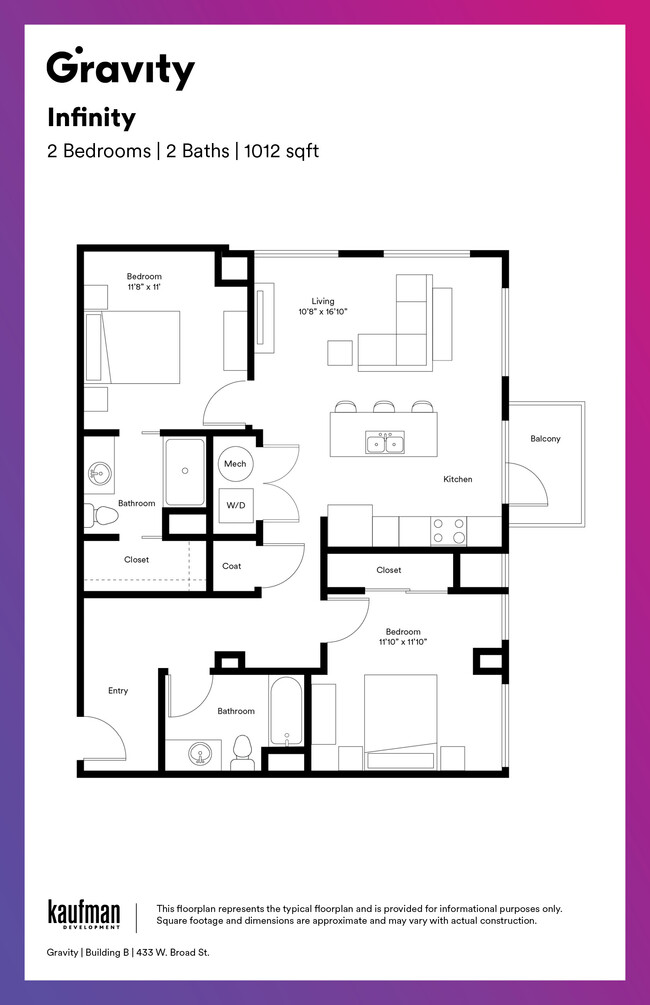 Floorplan - Building B at Gravity