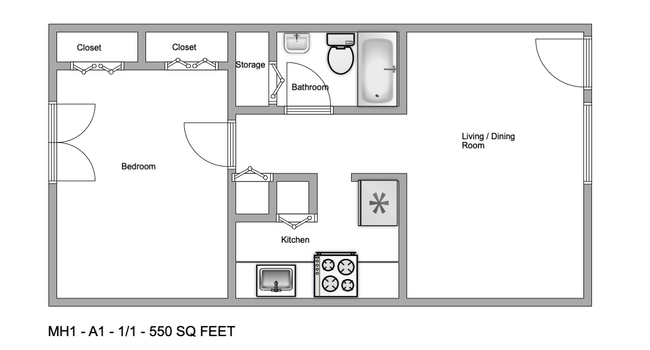 Mill House - 4307 Woodhollow Dr Dallas TX 75237 | Apartment Finder