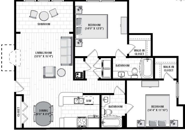 Floorplan - The Reserve at Wescott