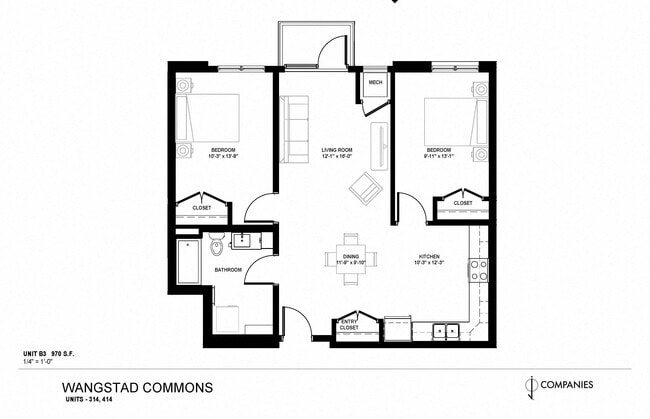 Floorplan - Wangstad Commons