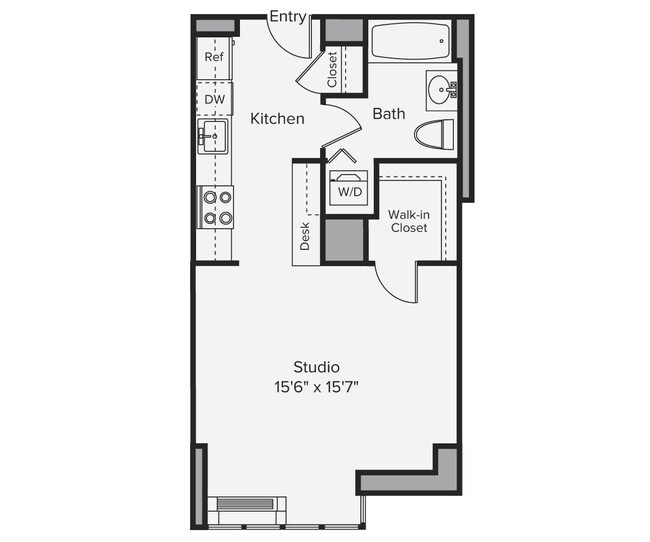 Floorplan - Avalon Riverview South Tower
