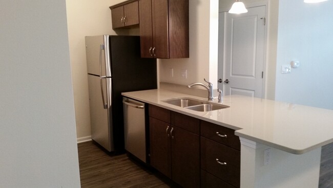 2 BR-1100 - Kitchen - Furman Weststar Apartments