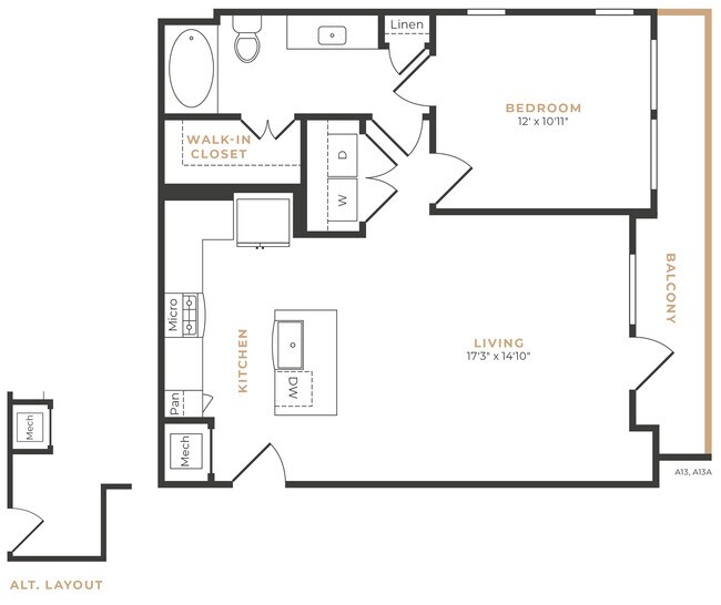 Floorplan - Live at Memorial