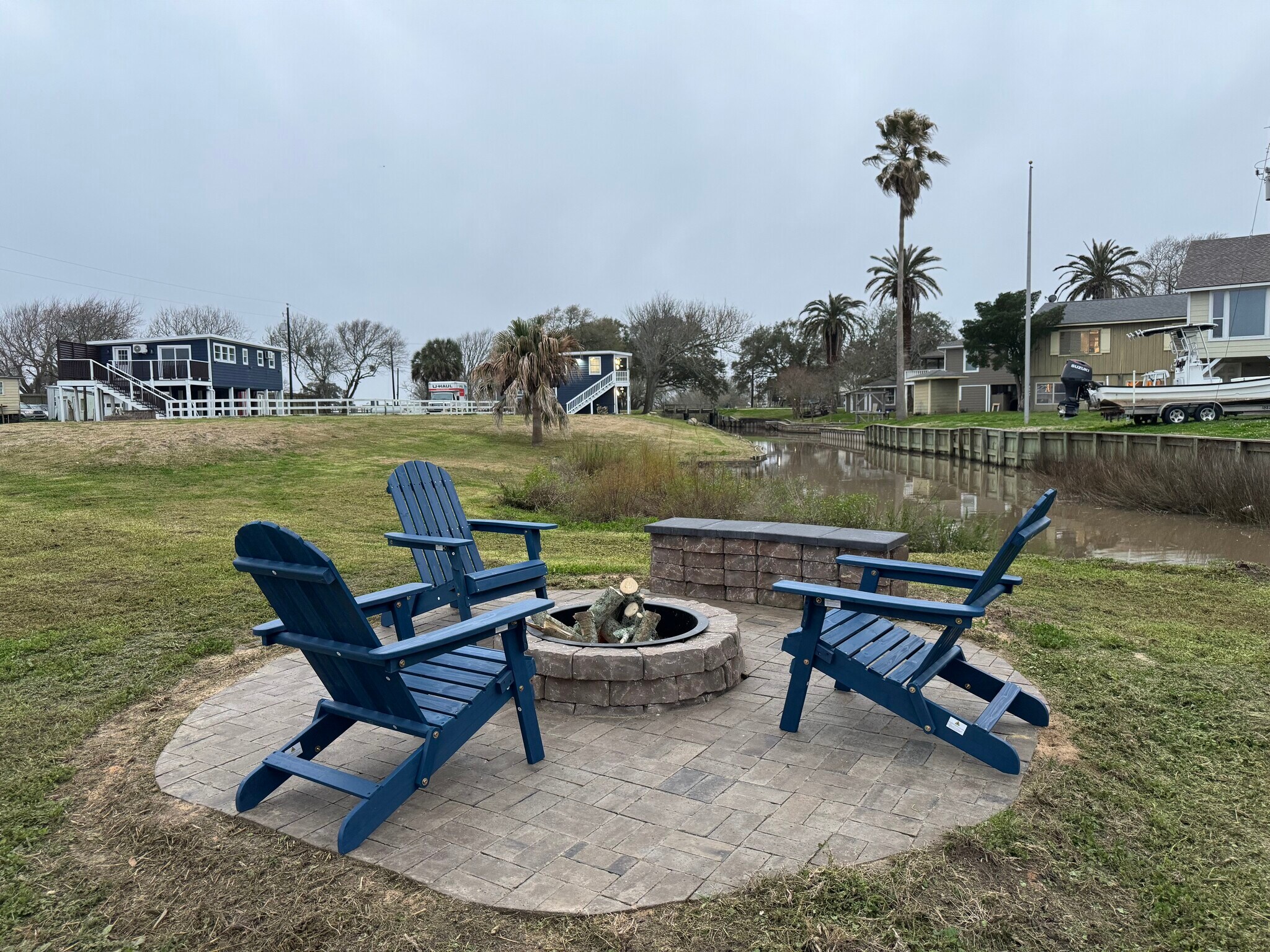 Second fire pit located on the property. At rivers edge - 5202 County Road 469