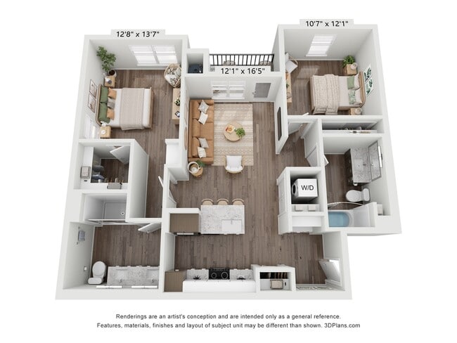 B2 Floor plan - Atlas at Canyon Trails